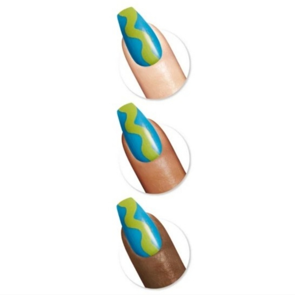 Sally Hansen x Kiss Pop Perfect Manicure Coffin Nails - Picture 2 of 6